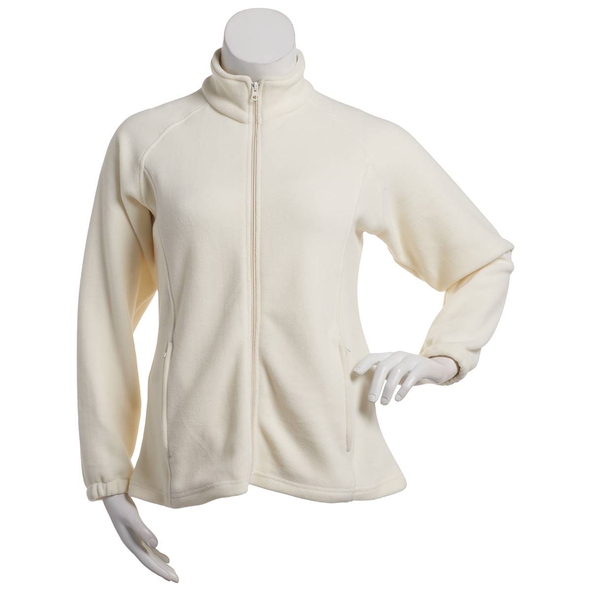 Petite Mountain Ridge Long Sleeve Fleece Jacket