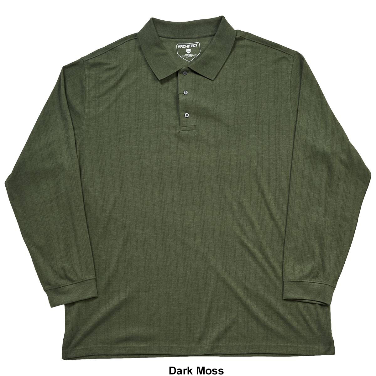 Mens Big & Tall Architect(R) Long Sleeve Interlock Polo