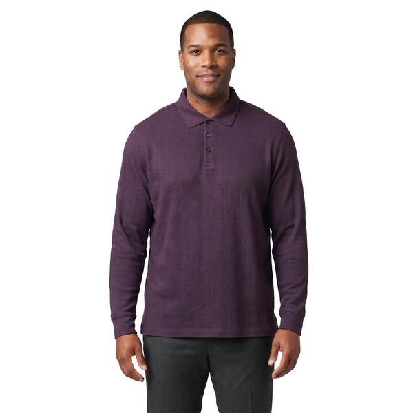 Mens Big & Tall Architect(R) Long Sleeve Solid I-lock Polo