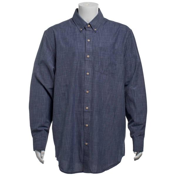 Mens Big & Tall Architect(R) Long Sleeve Cross Hatch Button Down alternate view
