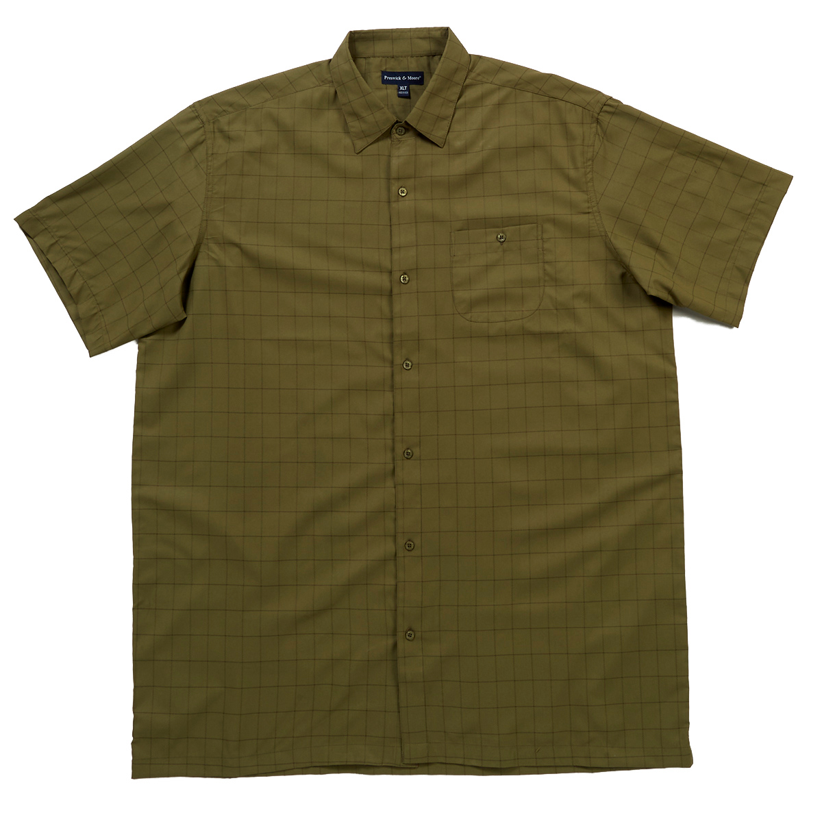 Mens Big & Tall Preswick & Moore Button Down Shirt - Sage