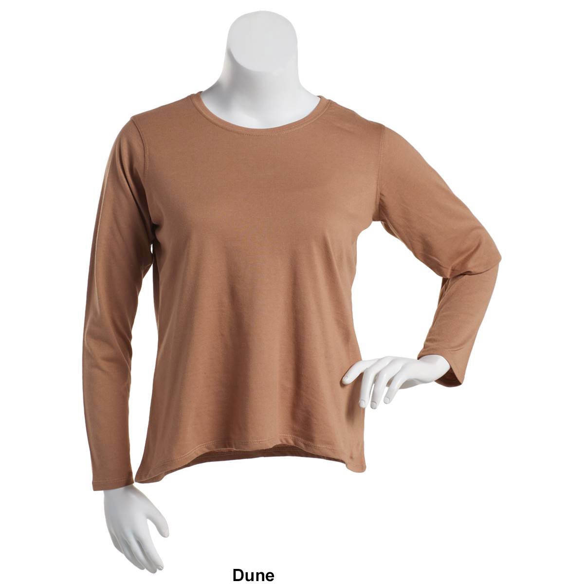 Womens Starting Point Super Soft Crew Neck Long Sleeve Tee