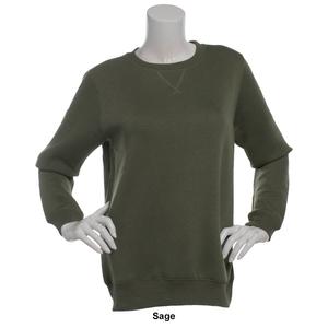 Womens Starting Point(R) Ultrasoft Fleece Crew Neck Sweatshirt alternate view