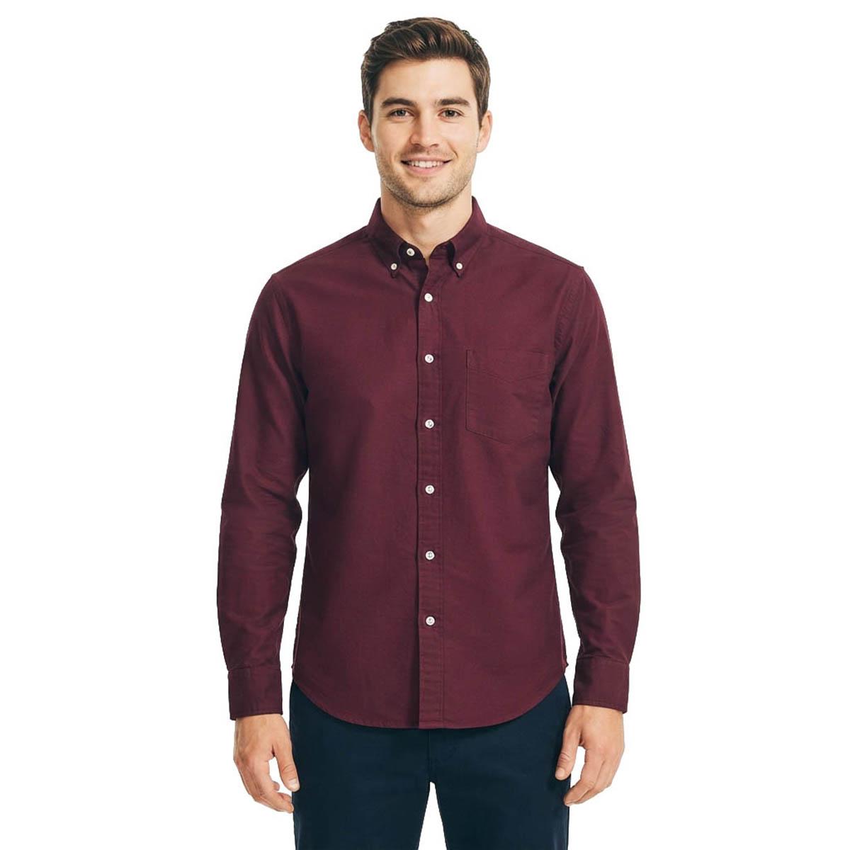 Mens Preswick & Moore(R) Regular Fit Dress Shirt - Pickled Beet
