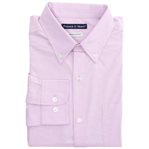 Mens Preswick & Moore(R) Regular Fit Stretch Dress Shirt - Mauve