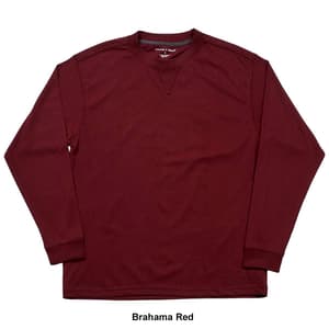 Mens Preswick & Moore® Long Sleeve V-Notch Pajama Shirt