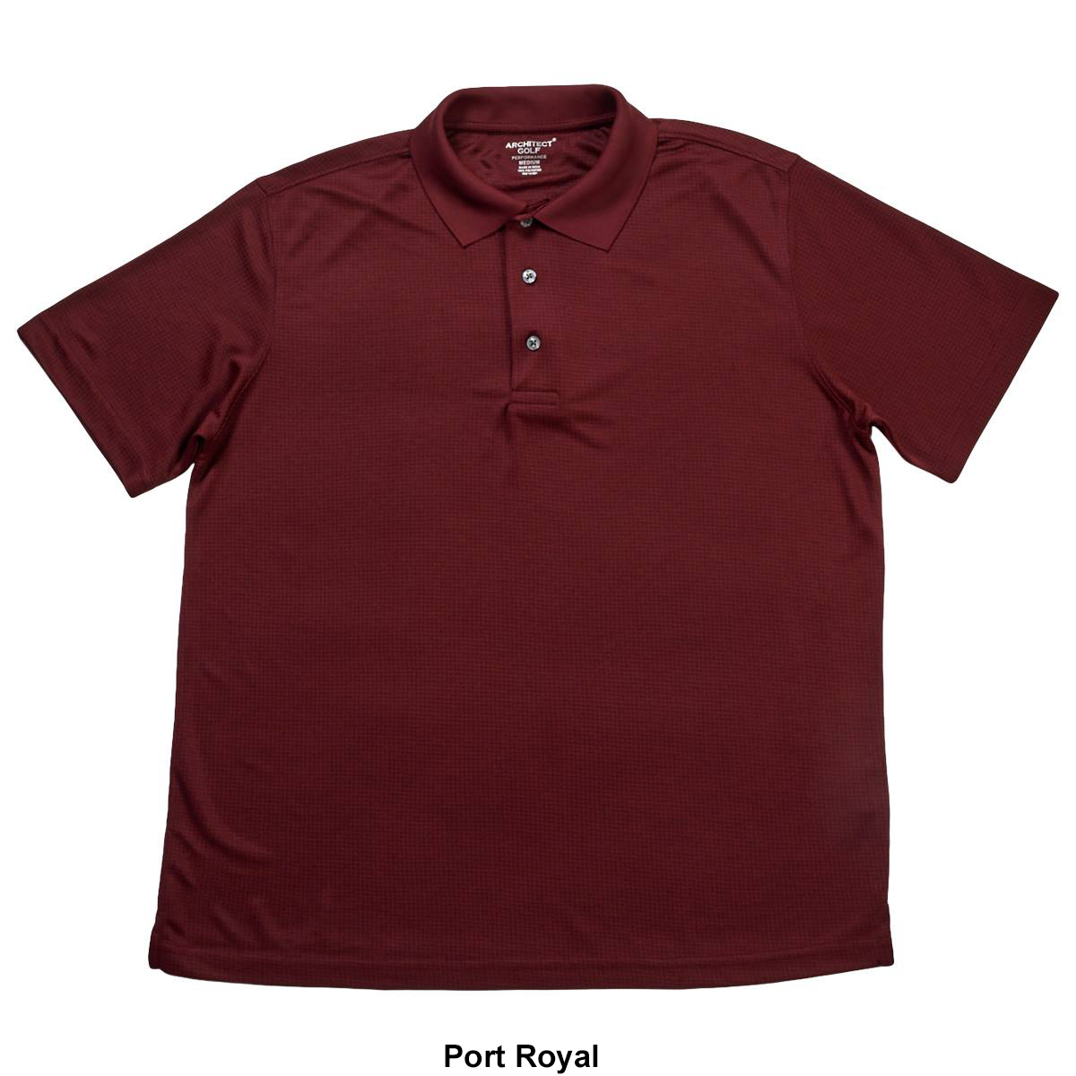 Mens Architect(R) Grid Short Sleeve Polo