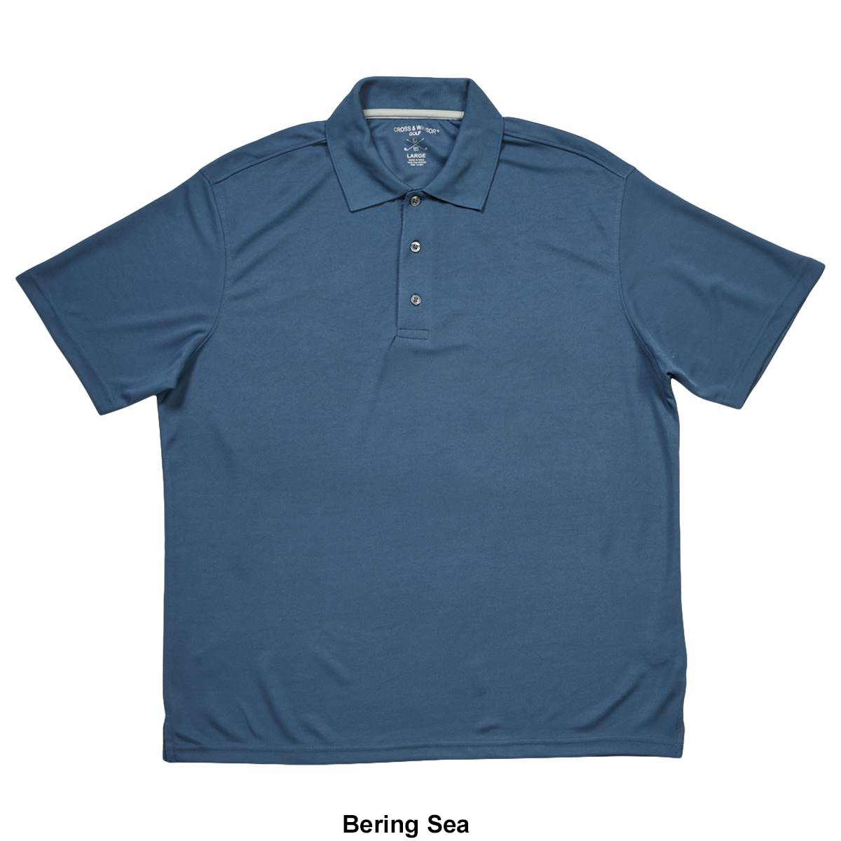 Mens Cross & Winsor Rice Stitch Polo