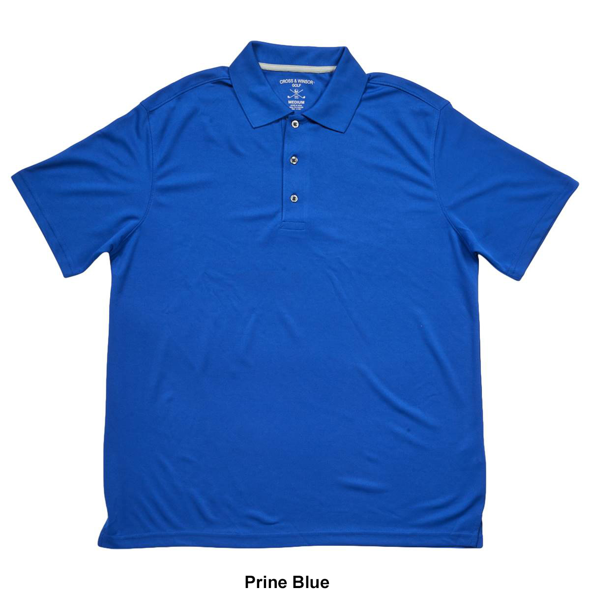 Mens Cross & Winsor Rice Stitch Polo