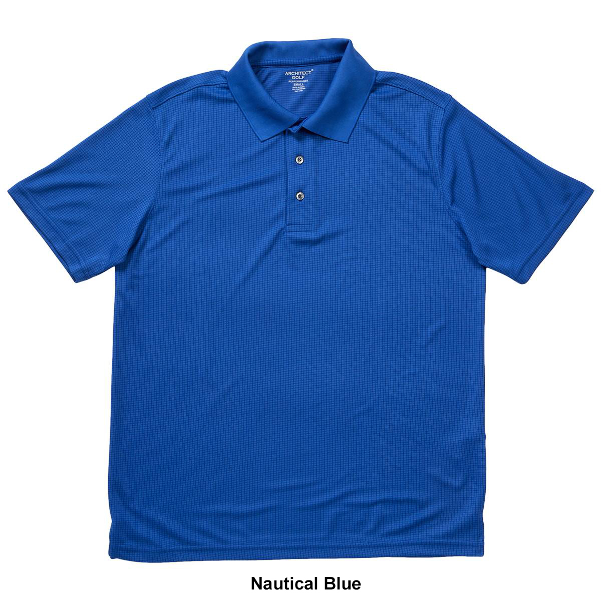 Mens Architect(R) Golf Grid Polyester Polo