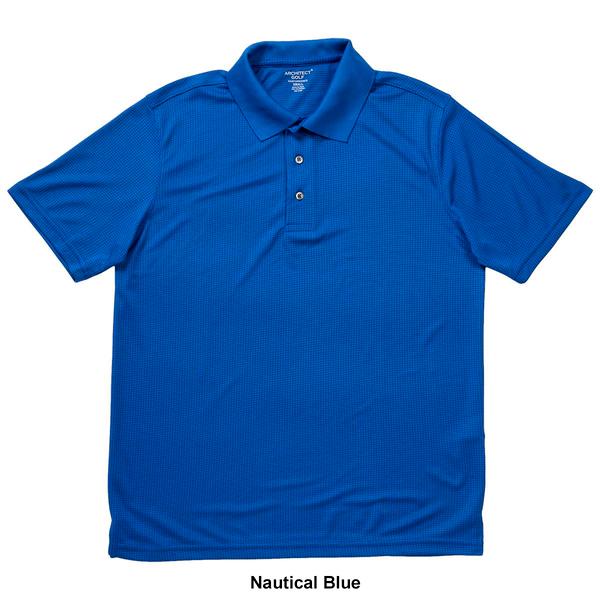 Mens Architect(R) Golf Grid Polyester Polo alternate view