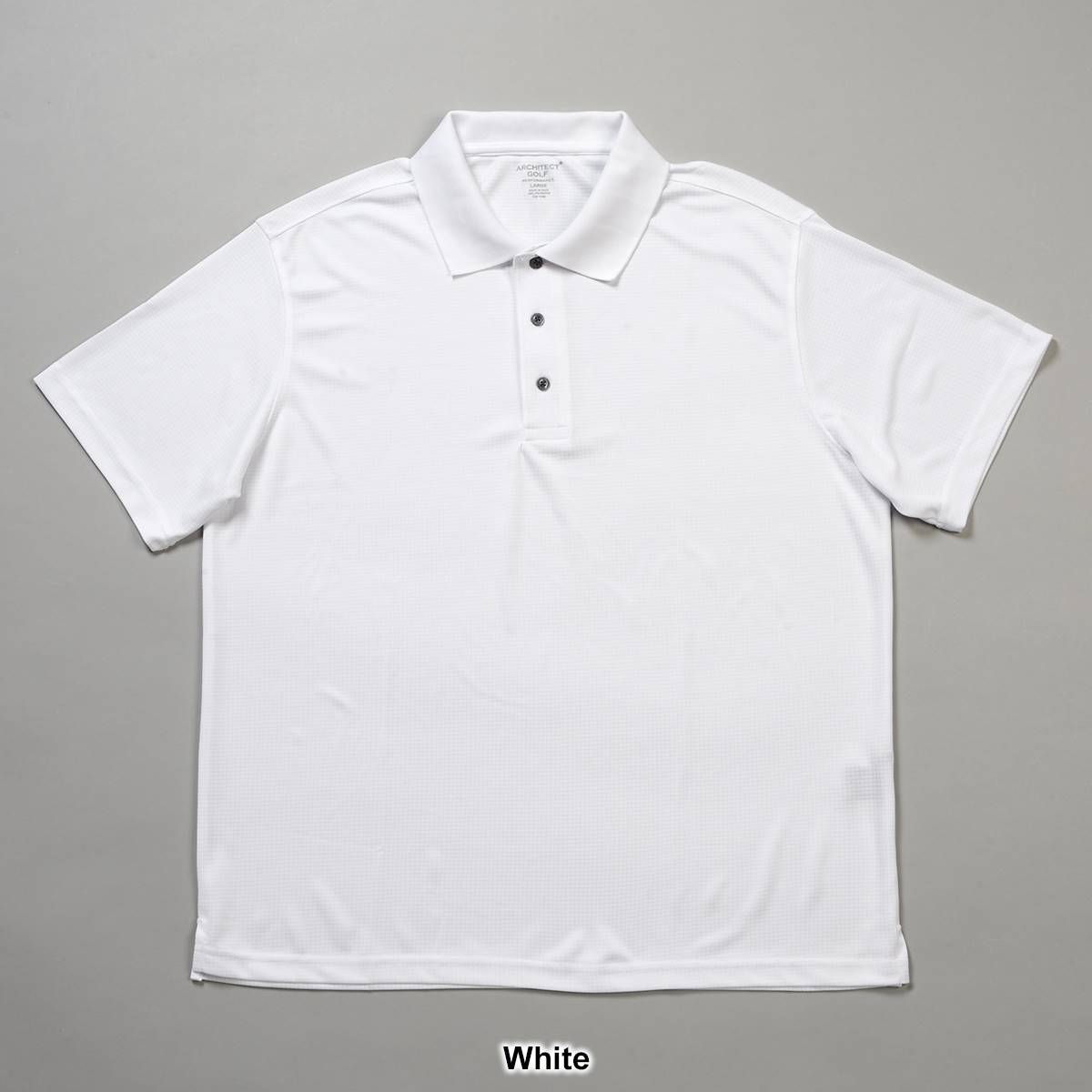 Mens Architect(R) Golf Grid Polyester Polo