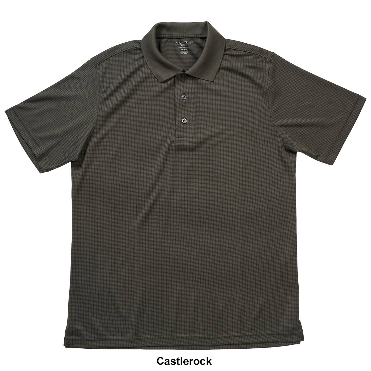 Mens Architect(R) Golf Grid Polyester Polo