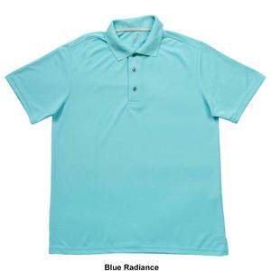 Mens Architect(R) Solid Mesh Stitch Short Sleeve Golf Polo alternate view