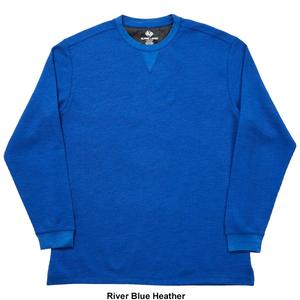 Mens Alpine Lakes Long Sleeve Waffle Thermal Crew Shirt alternate view