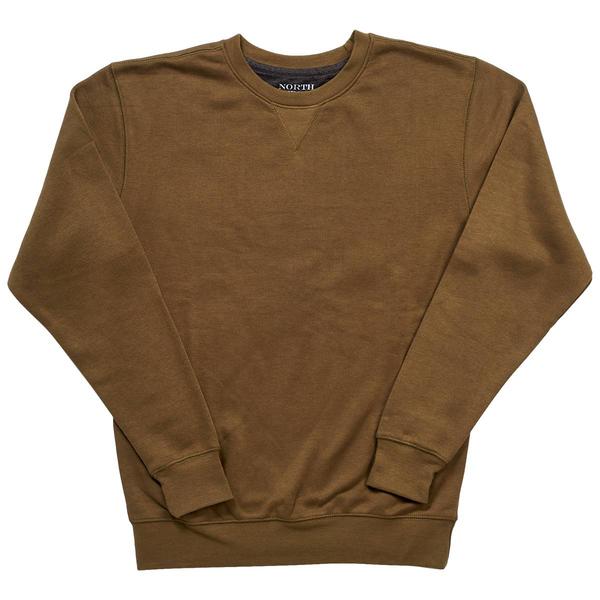 Mens North Hudson Crew Neck V-Notch Sweatshirt alternate view