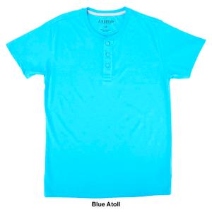 Young Mens Jared Short Sleeve Henley Tee alternate view