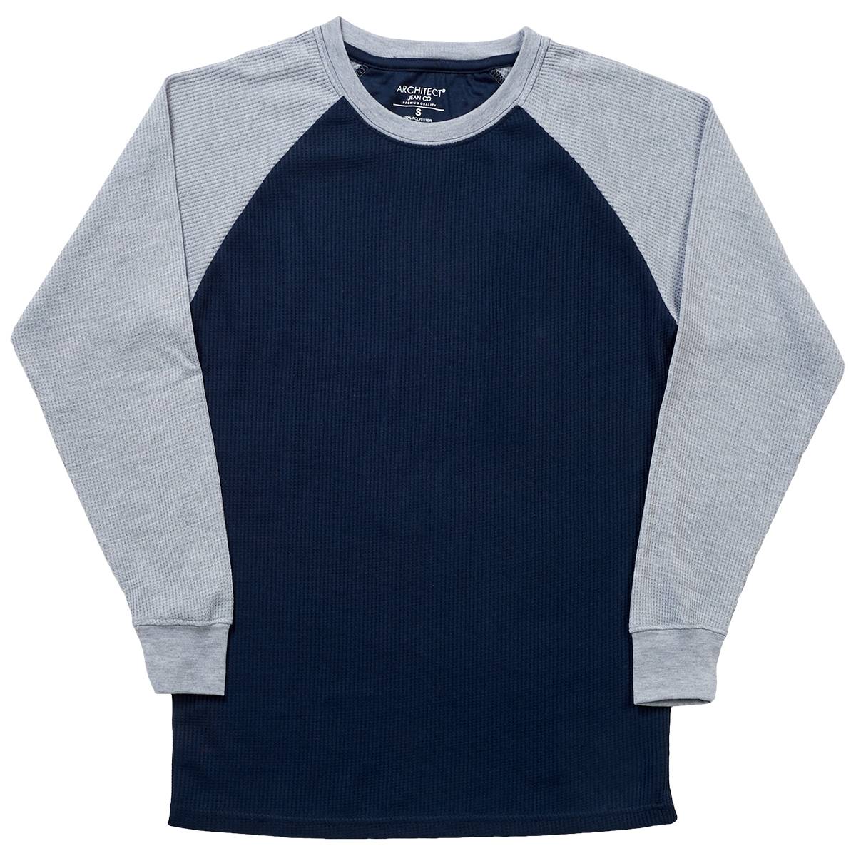 Young Mens Architect(R) Jean Co. Crew Neck Raglan Thermal