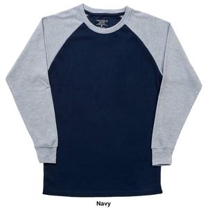 Young Mens Architect(R) Jean Co. Crew Neck Raglan Thermal alternate view