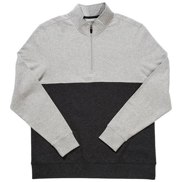 Young Mens Architect(R) Jean Co. 1/4 Zip Color Block Fleece alternate view