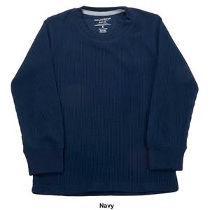 Boys (4-7) Architect(R) Jean Co. Solid Thermal Long Sleeve Top alternate view