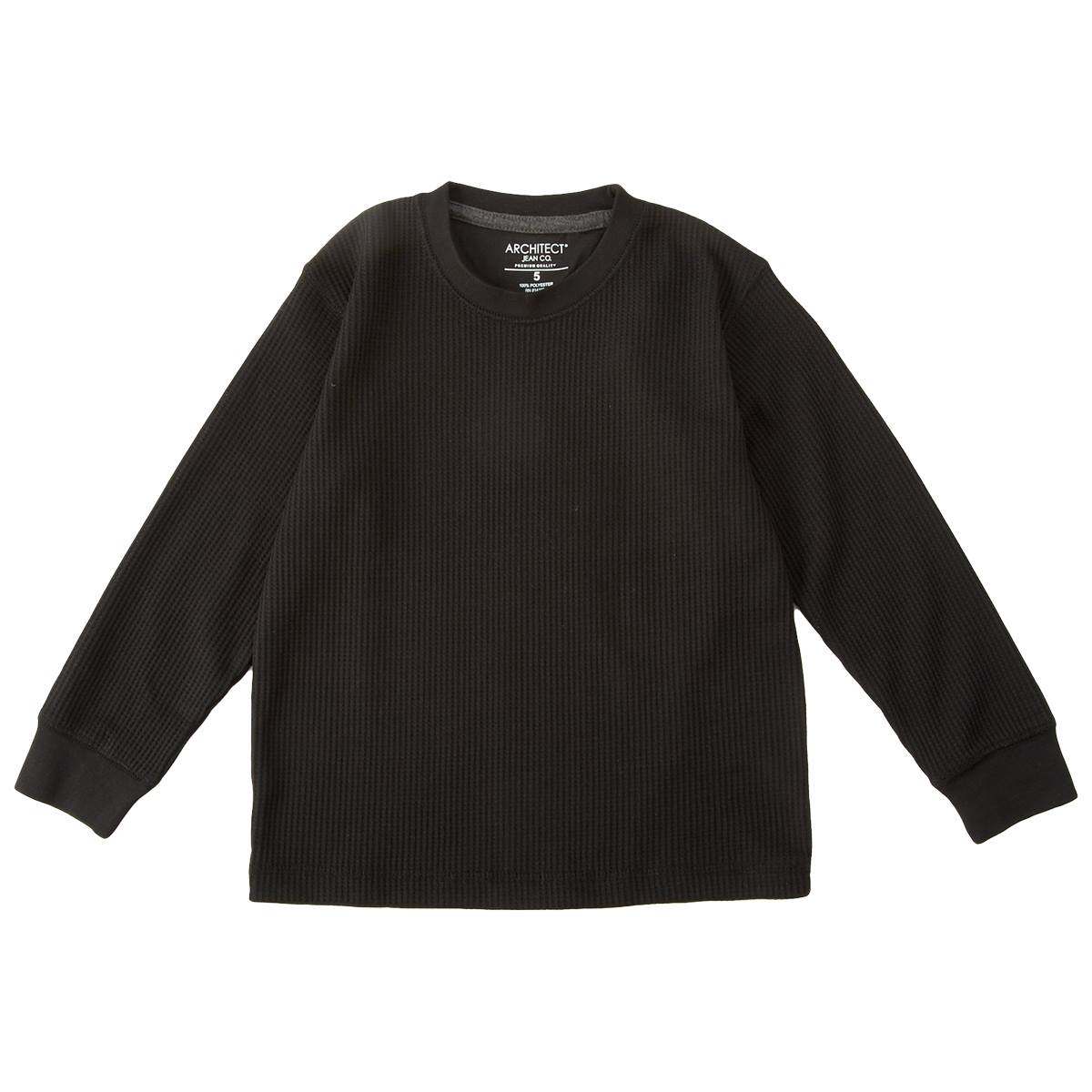 Boys (4-7) Architect(R) Jean Co. Solid Crew Neck Thermal Shirt