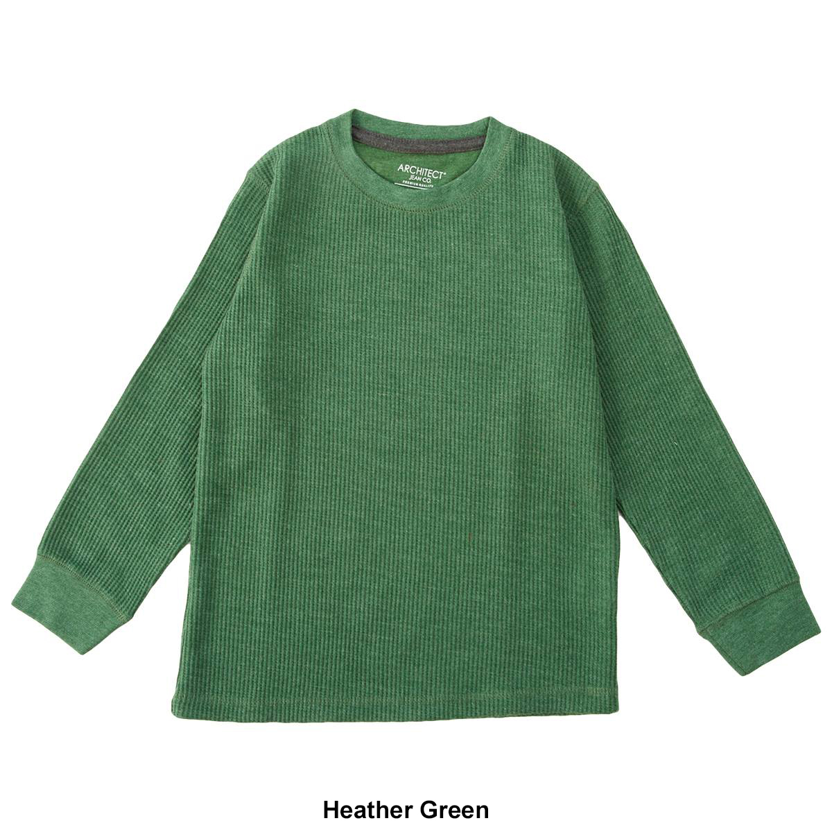 Boys (4-7) Architect(R) Jean Co. Solid Crew Neck Thermal Shirt