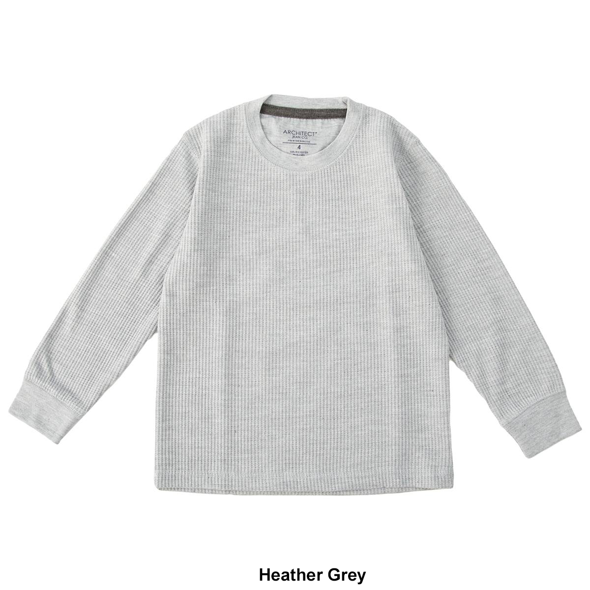 Boys (4-7) Architect(R) Jean Co. Solid Crew Neck Thermal Shirt