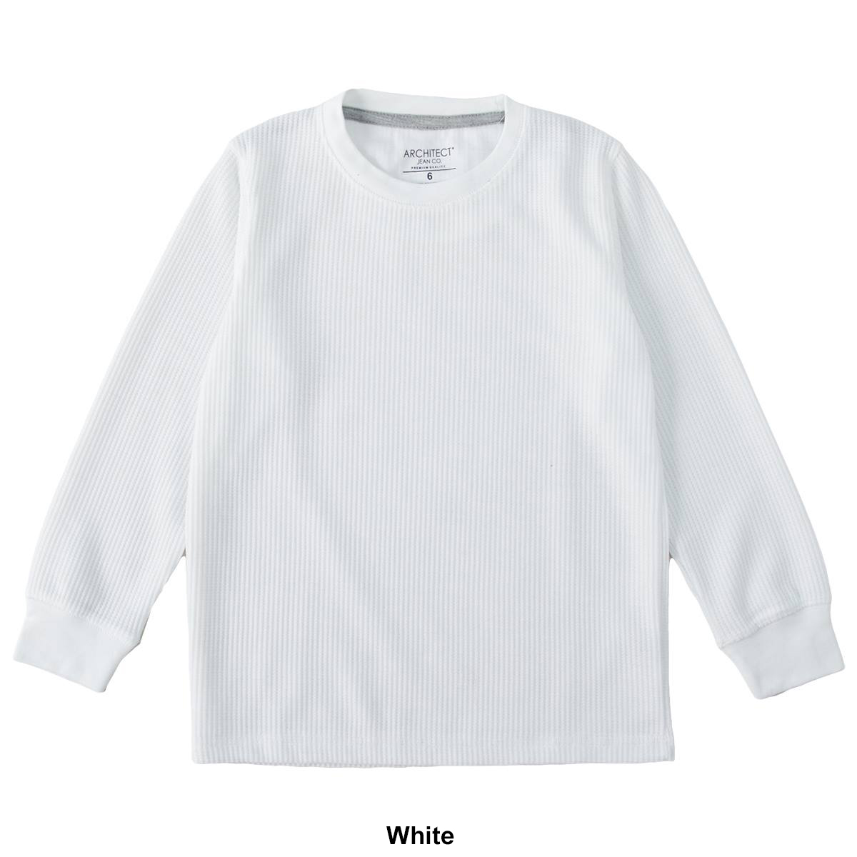 Boys (4-7) Architect(R) Jean Co. Solid Crew Neck Thermal Shirt