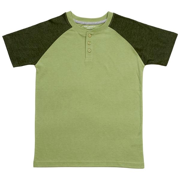 Boys (8-20) Architect(R) Jean Co. Color Block Raglan Henley Tee alternate view