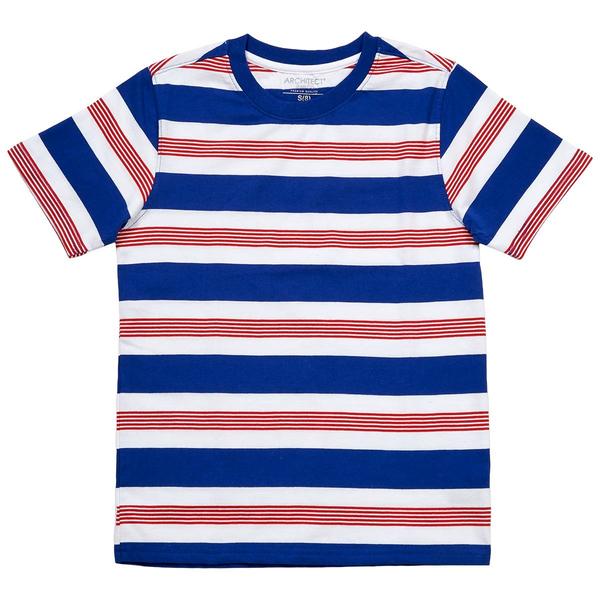 Boys (8-20) Architect(R) Jean Co. Striped Short Sleeve Tee alternate view