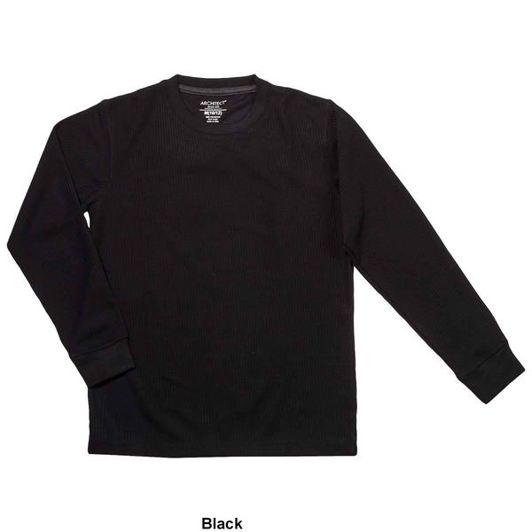 Boys (8-20) Architect(R) Jean Co. Solid Crew Neck Thermal Top alternate view