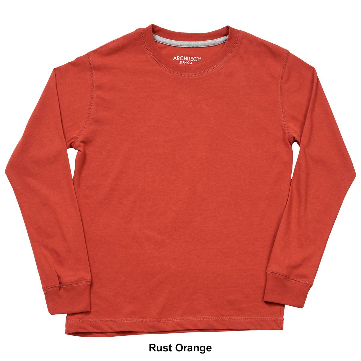 Boys (8-20) Architect(R) Jean Co. Long Sleeve Crew Neck Jersey Tee