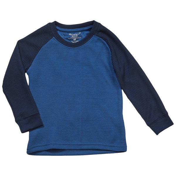 Toddler Boy Architect(R) Long Sleeve Thermal Raglan Tee alternate view