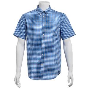Mens Architect(R) Check Weekender Button Down Shirt - White/Blue
