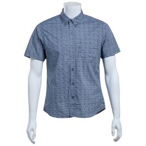 Mens North Hudson Swirl Pattern Tuckless Button Down Shirt alternate view