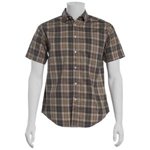 Mens Architect(R) Plaid Weekender Button Down Shirt - Dark Shadow
