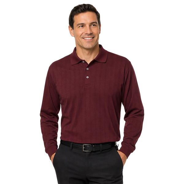 Mens Architect(R) Drop Needle Interlock Polo