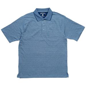 Mens Architect(R) Diamond Jacquard Chest Pocket Polo