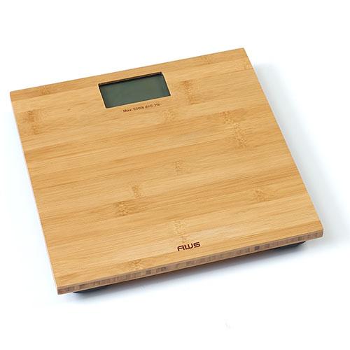 AWS Bamboo Bath Scale