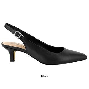 Womens Bella Vita Scarlett Leather Slingback Kitten Heels alternate view