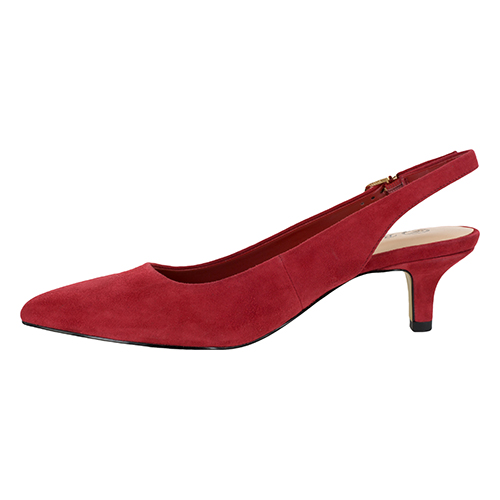 Womens Bella Vita Scarlett Suede Slingback Pumps