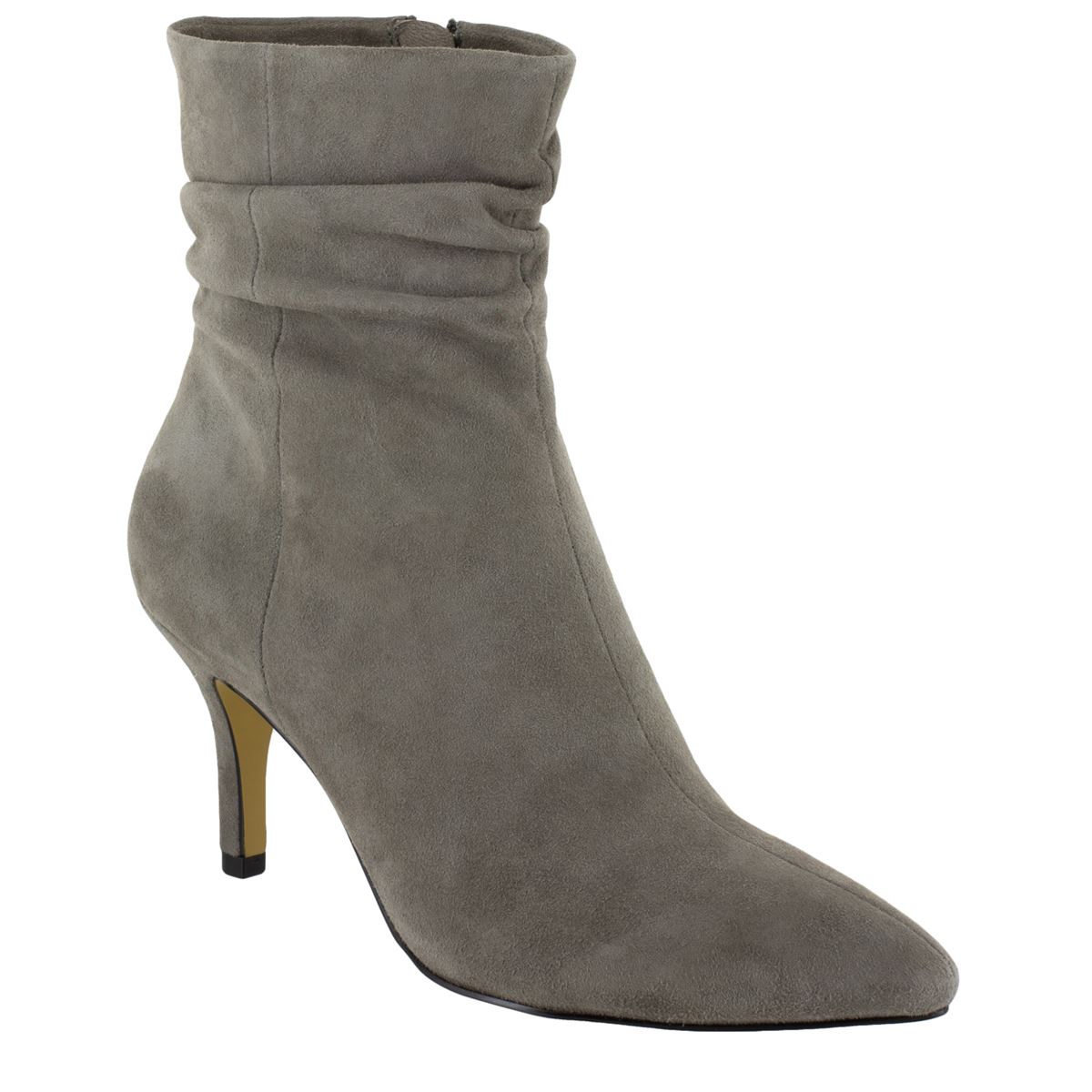 Womens Bella Vita Danielle Ruched Ankle Boots