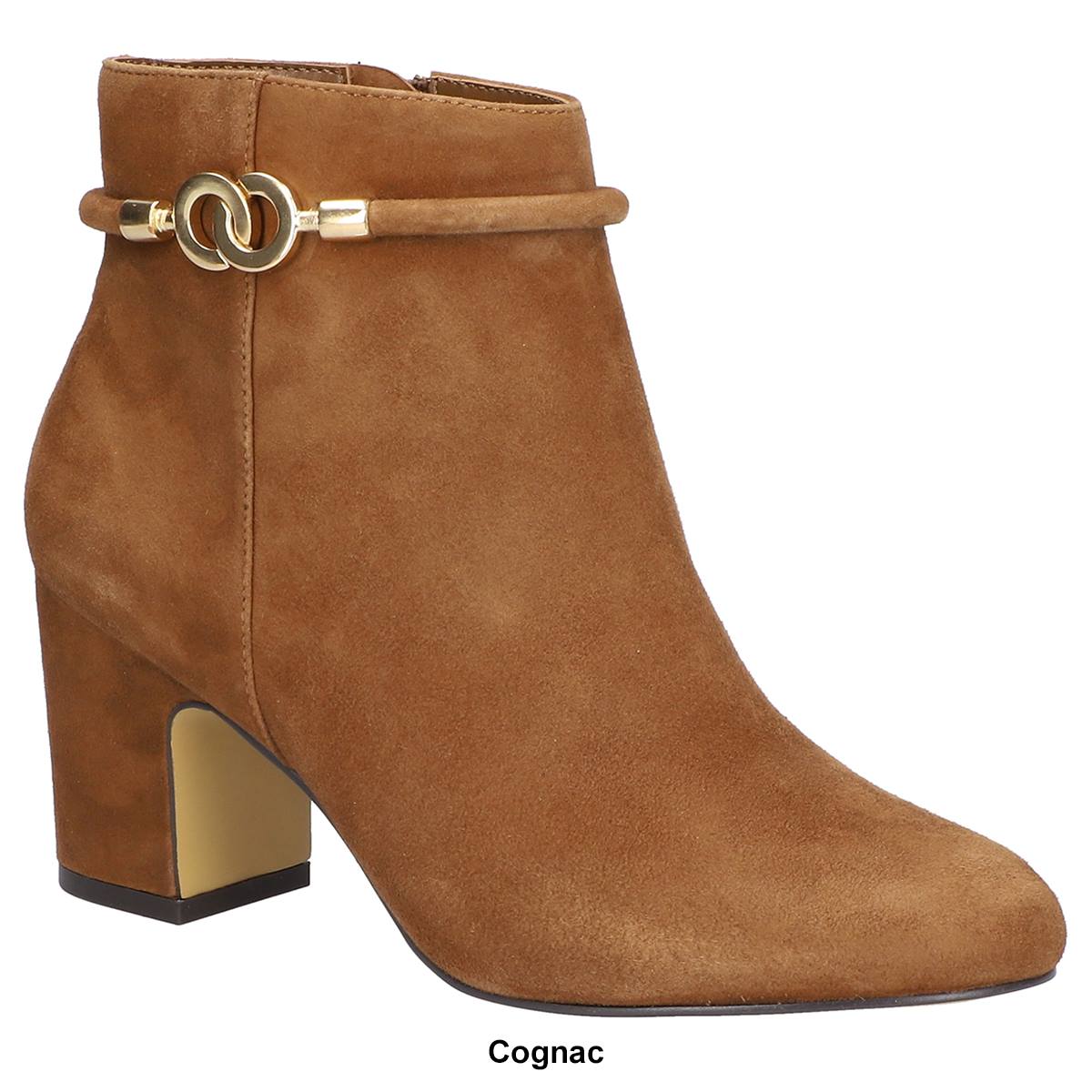 Womens Bella Vita Diaz Suede Ankle Boots