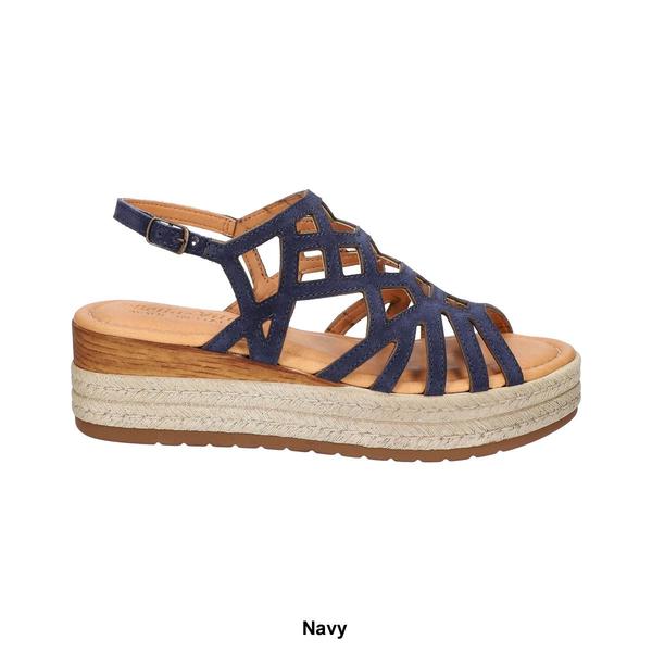 Womens Bella Vita Italy Zip-Italy Suede Platform Sandals alternate view