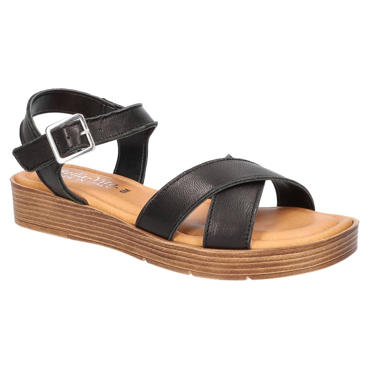 Womens Bella Vita Car-Italy Platform Wedge Sandals