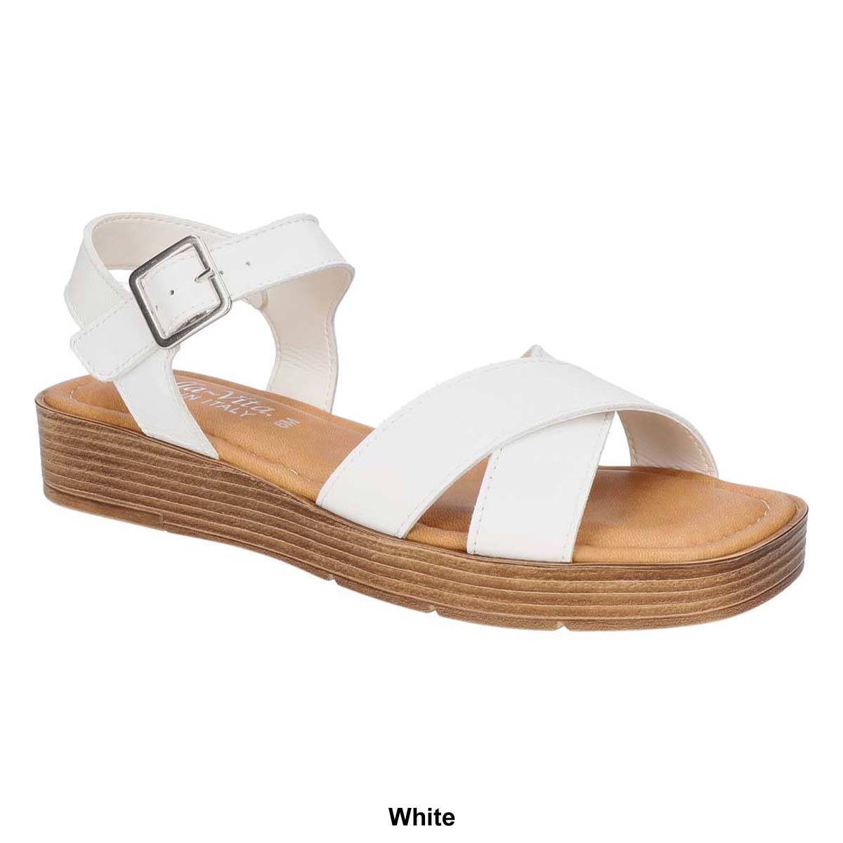 Womens Bella Vita Car-Italy Platform Wedge Sandals