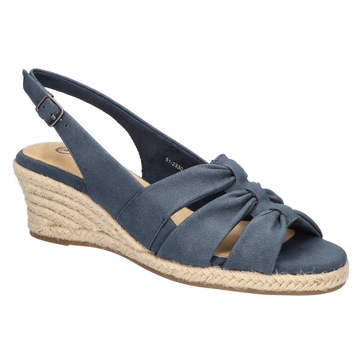 Womens Bella Vita Cheerful Espadrille Wedge Sandals