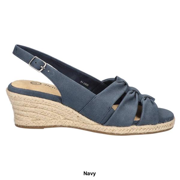 Womens Bella Vita Cheerful Espadrille Wedge Sandals alternate view