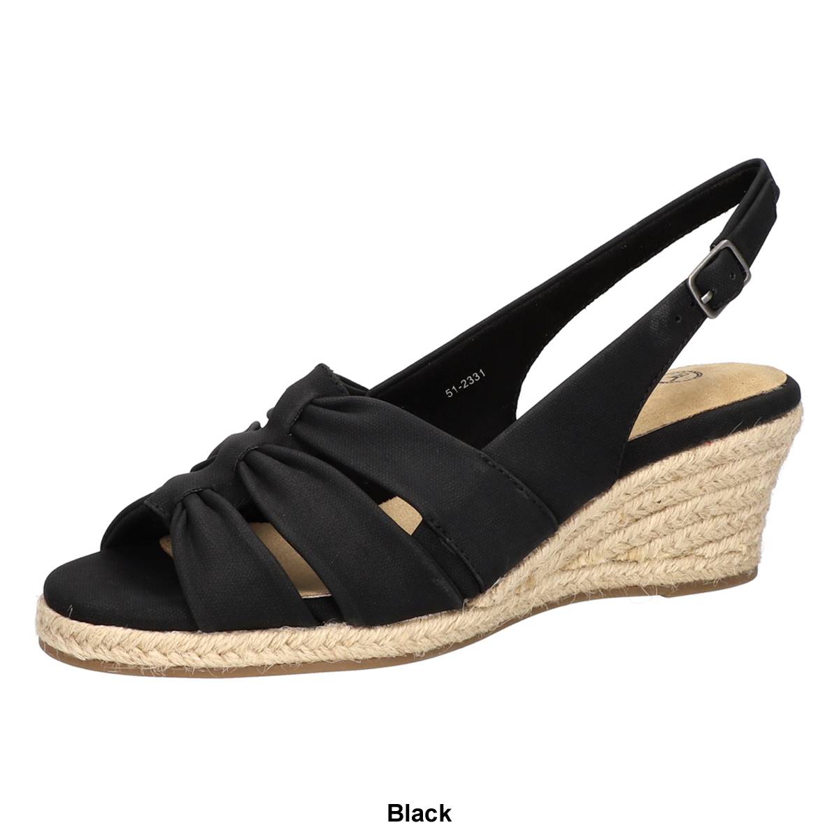 Womens Bella Vita Cheerful Espadrille Wedge Sandals